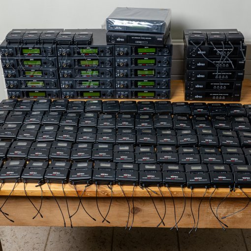 Used MIPRO MI-909 15-Way True Digital IEM and Multi-Cast Package for sale