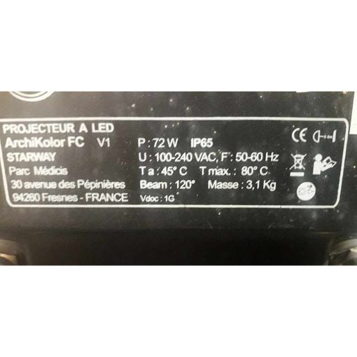 Used StarWay ARCHIKOLOR 60FC IP65 Kit for sale