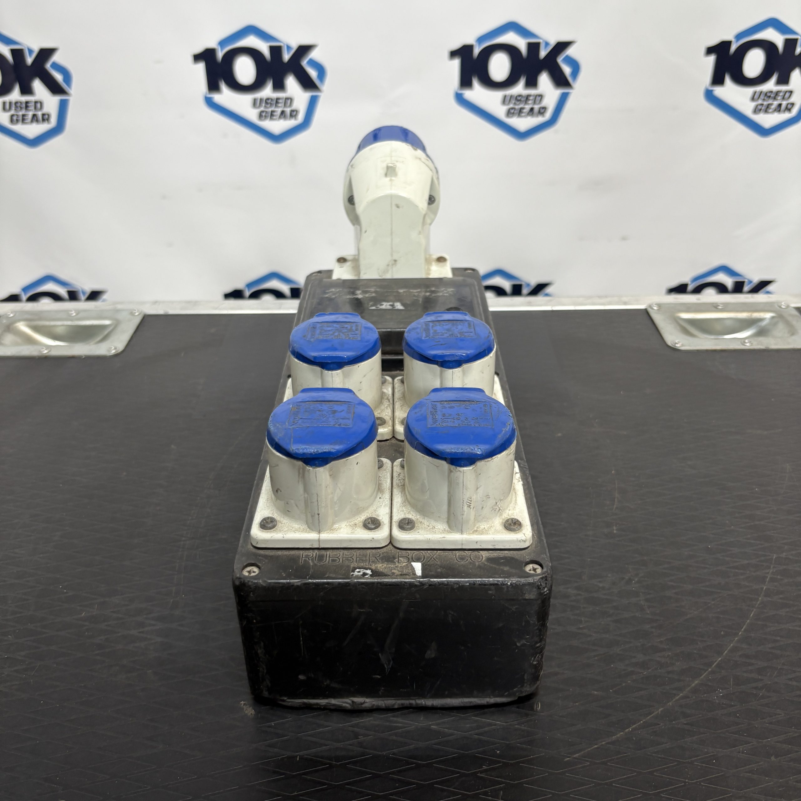 Used 32A 1ph Rubber Box Distro 4x16 for sale