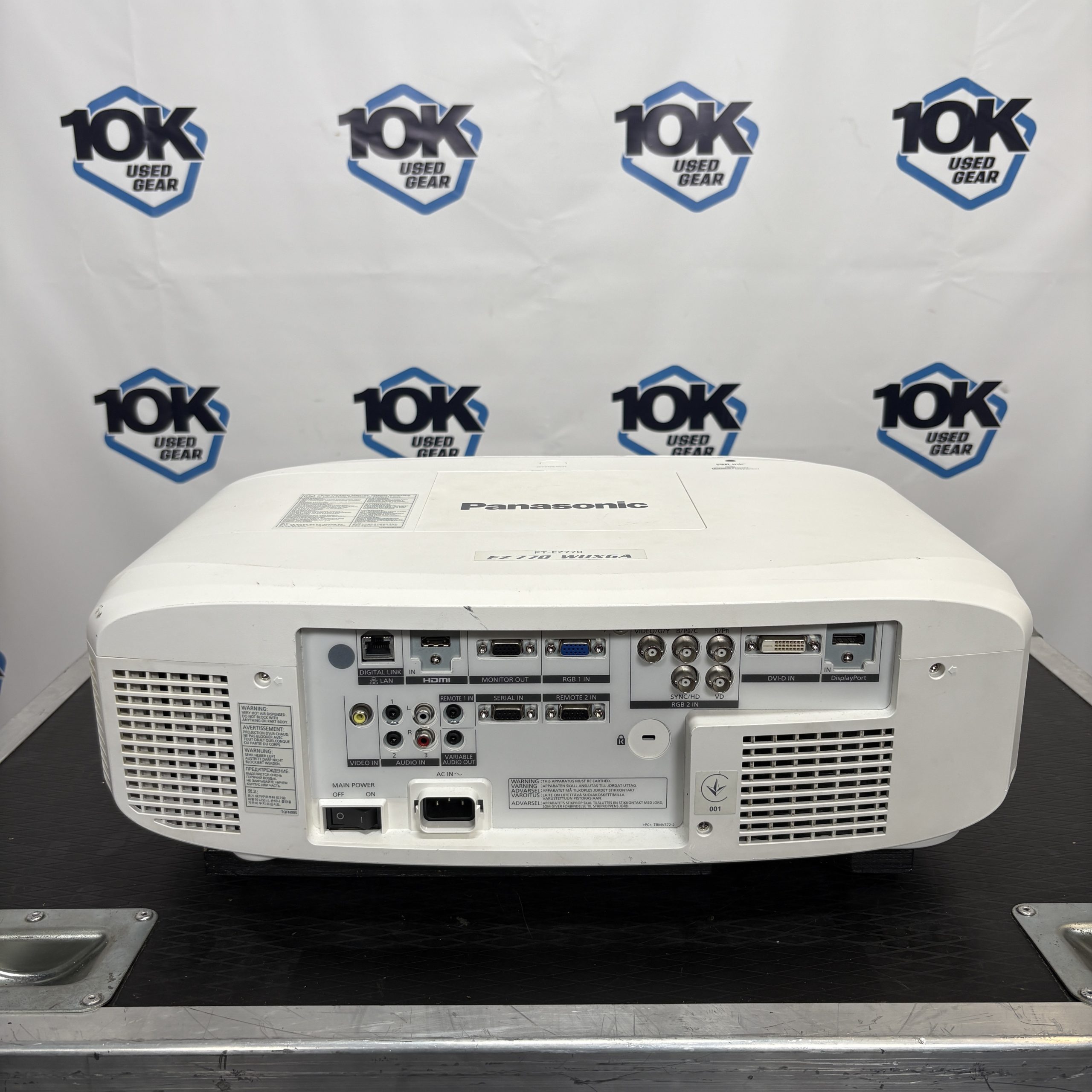 Used Panasonic PT-EZ770E Projector for sale