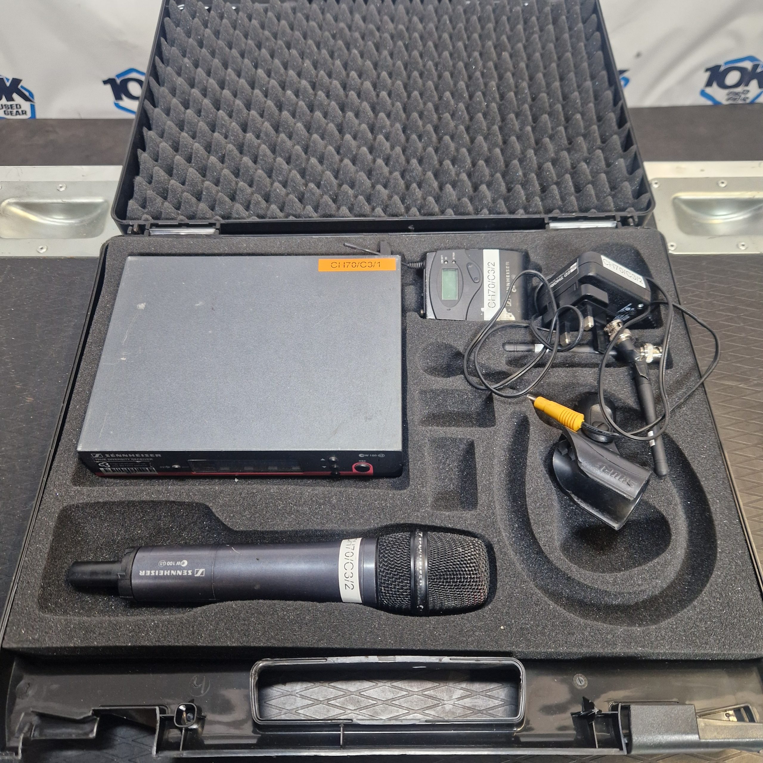 Used 1-Way EW100 G3 + E835 Handheld/Beltpack (CH70) for sale