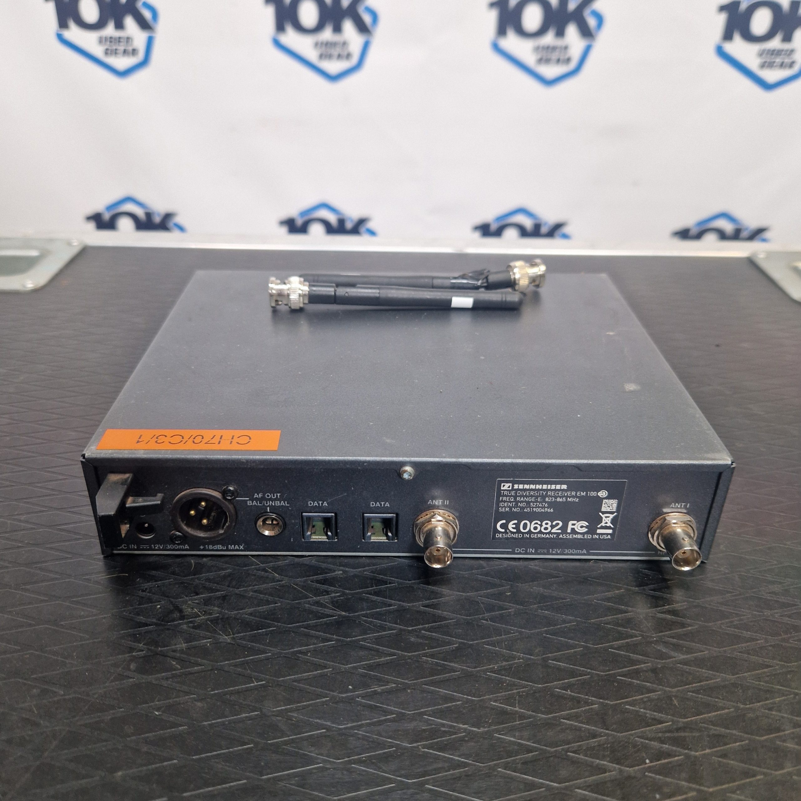 Used 1-Way EW100 G3 + E835 Handheld/Beltpack (CH70) for sale