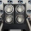 Used Showtec Stage Blinder 4 (4 units, 2 flightcases) for sale