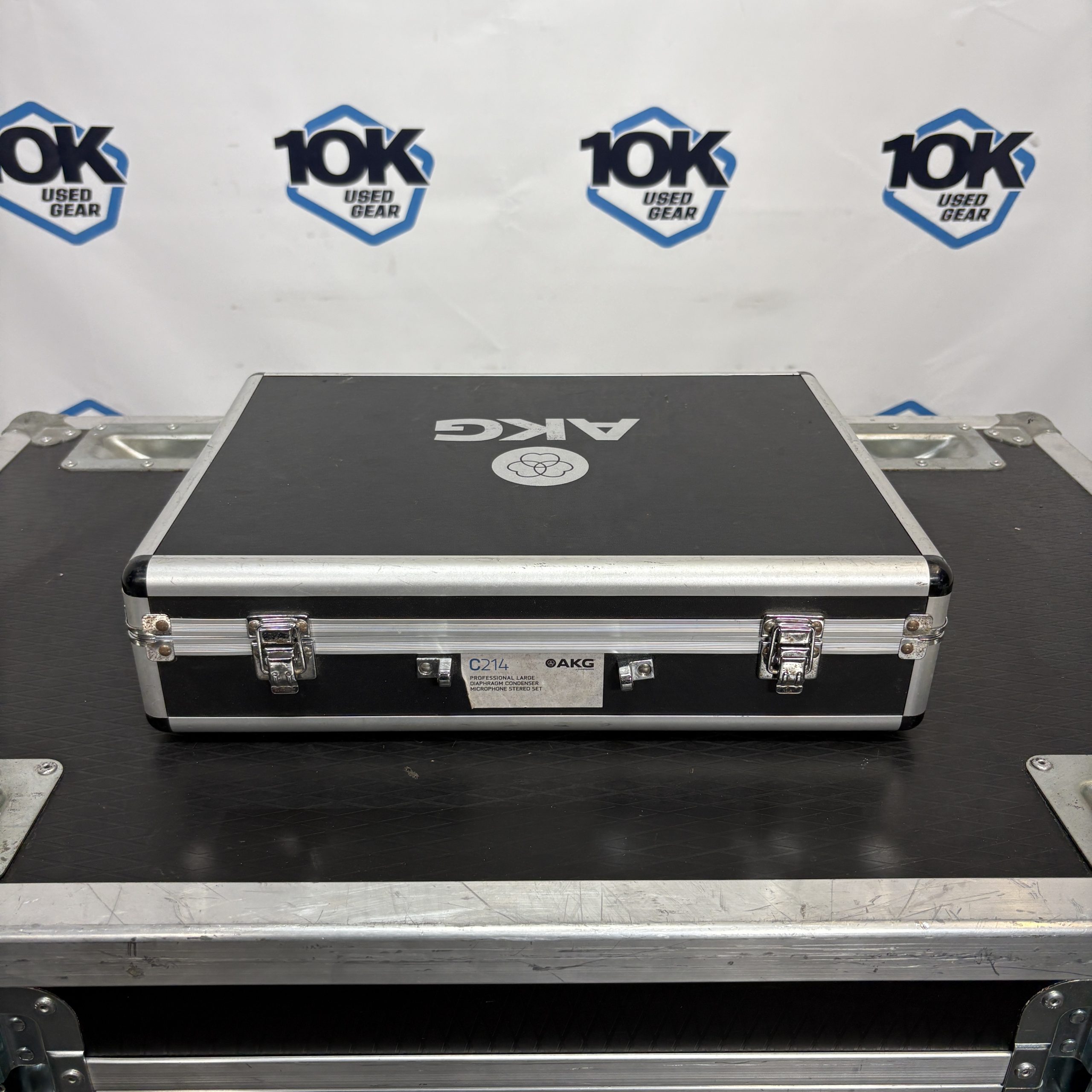 Used AKG C214 Cased (Sold in pairs) for sale
