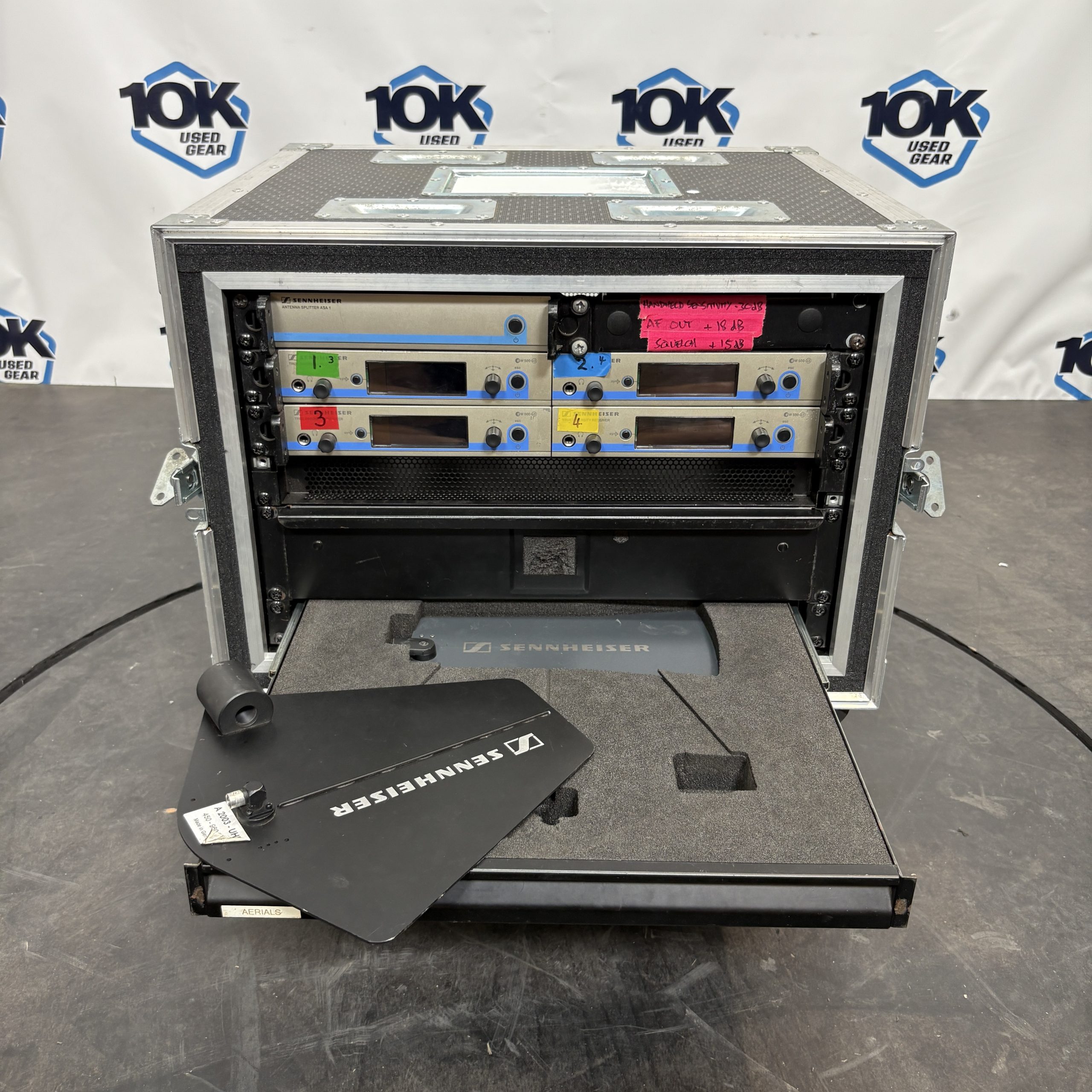 Used 4-Way Sennheiser EW500 G4 + E935 Handheld + Beltpack (CH38) for sale