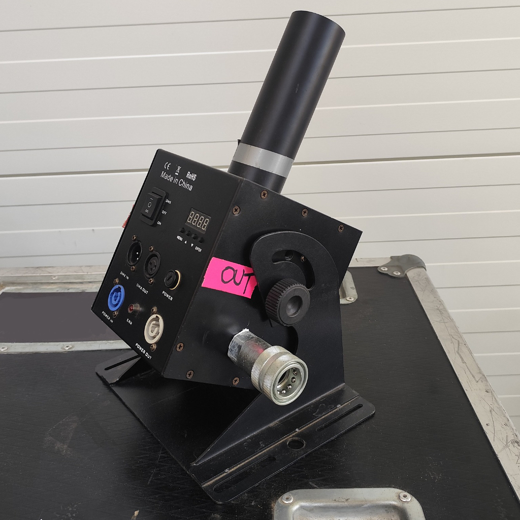 Used Fog machine with LEDs RGB for sale