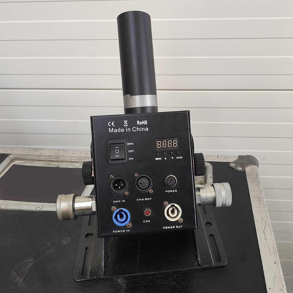 Used Fog machine with LEDs RGB for sale