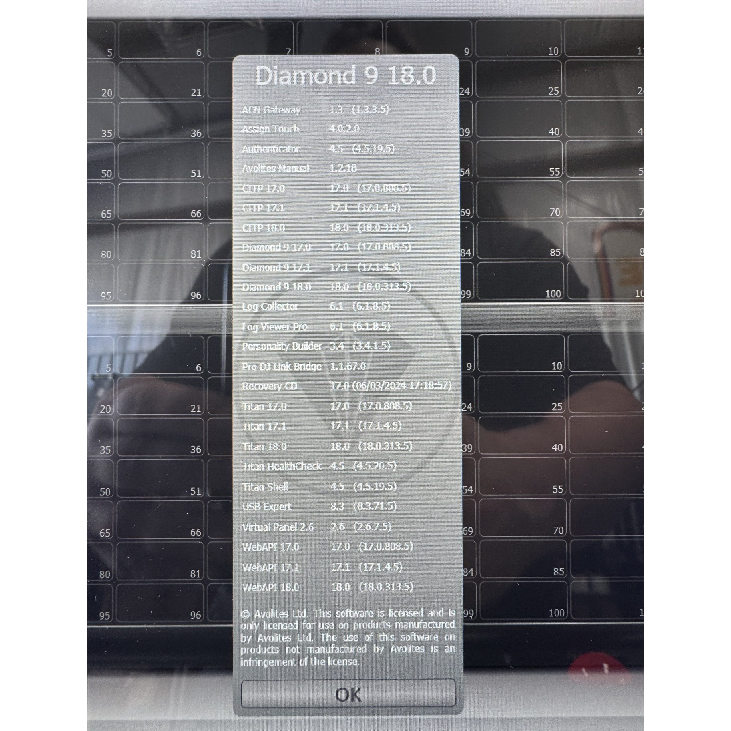 Used Avolites D9-215 for sale