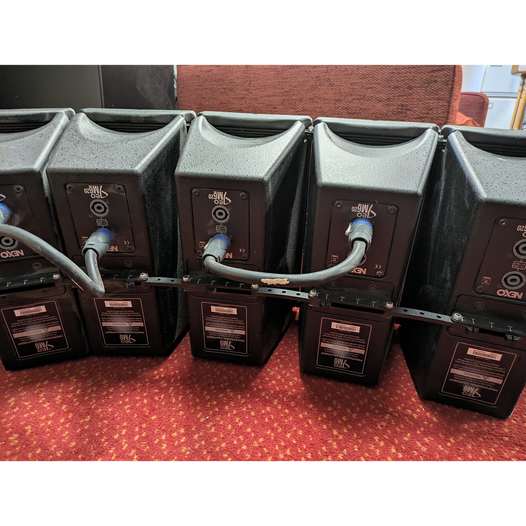Used Nexo GEO M6, Amp 4x1 and Sub Package for sale
