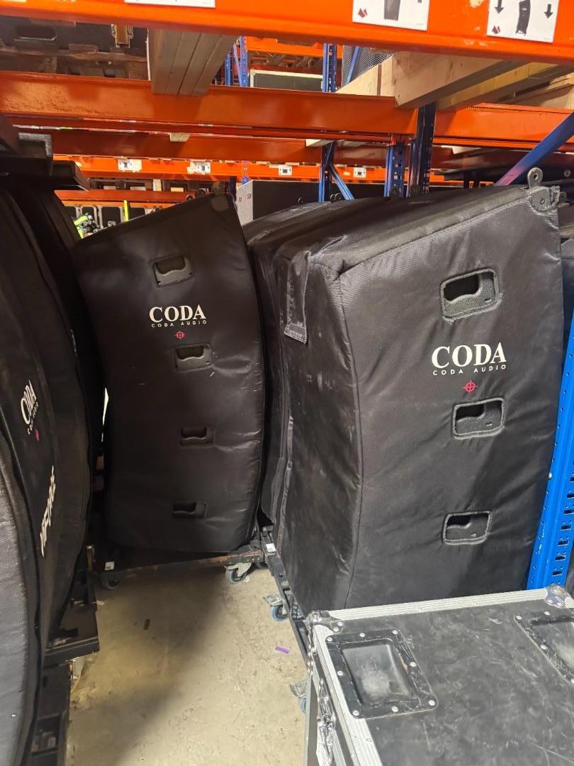 Used Coda Audio AiRay and SCP system for sale