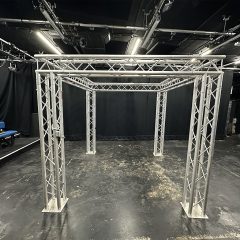 Used Trilite Aluminium Quad Truss Frame (2.5x2.1x2.5m) Professional Event Rigging for sale