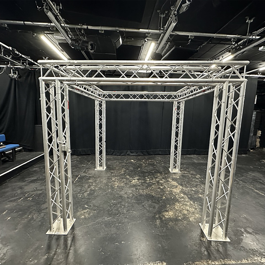 Used Trilite Aluminium Quad Truss Frame (2.5x2.1x2.5m) Professional Event Rigging for sale