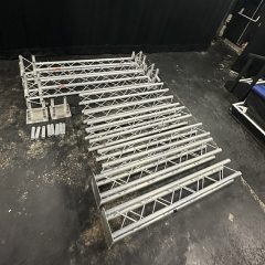 Used Trilite Aluminium Quad Truss Frame (2.5x2.1x2.5m) Professional Event Rigging for sale