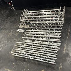 Used Trilite Aluminium Quad Truss Frame (2.5x2.1x2.5m) Professional Event Rigging for sale