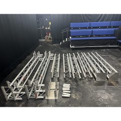 Used Trilite Aluminium Quad Truss Frame (2.5x2.1x2.5m) Professional Event Rigging for sale