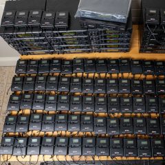 Used MIPRO MI-909 15-Way True Digital IEM and Multi-Cast Package for sale