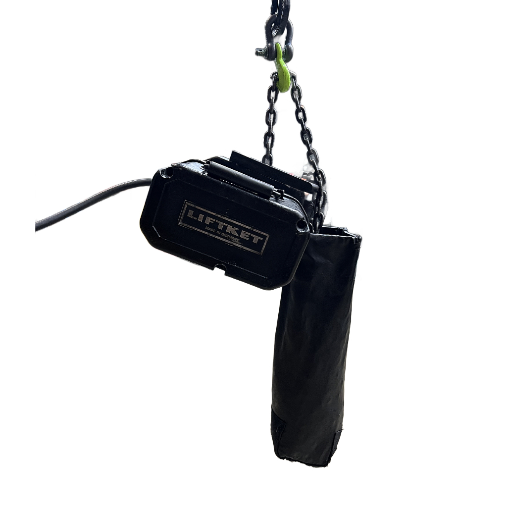 Used Liftket 1000kg 10m/min chain hoist (31m HOL) for sale
