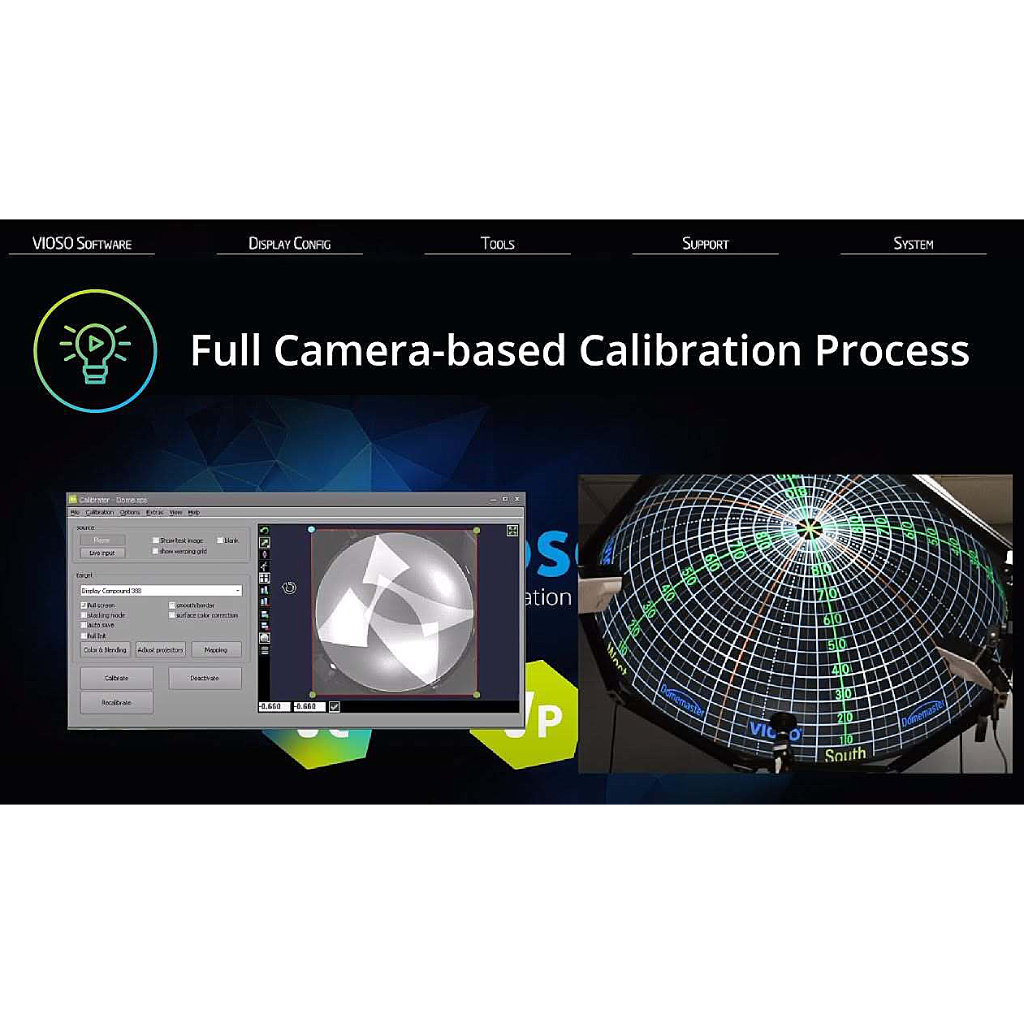 Used VIOSO Domemaster Performer x8 Projection System for sale