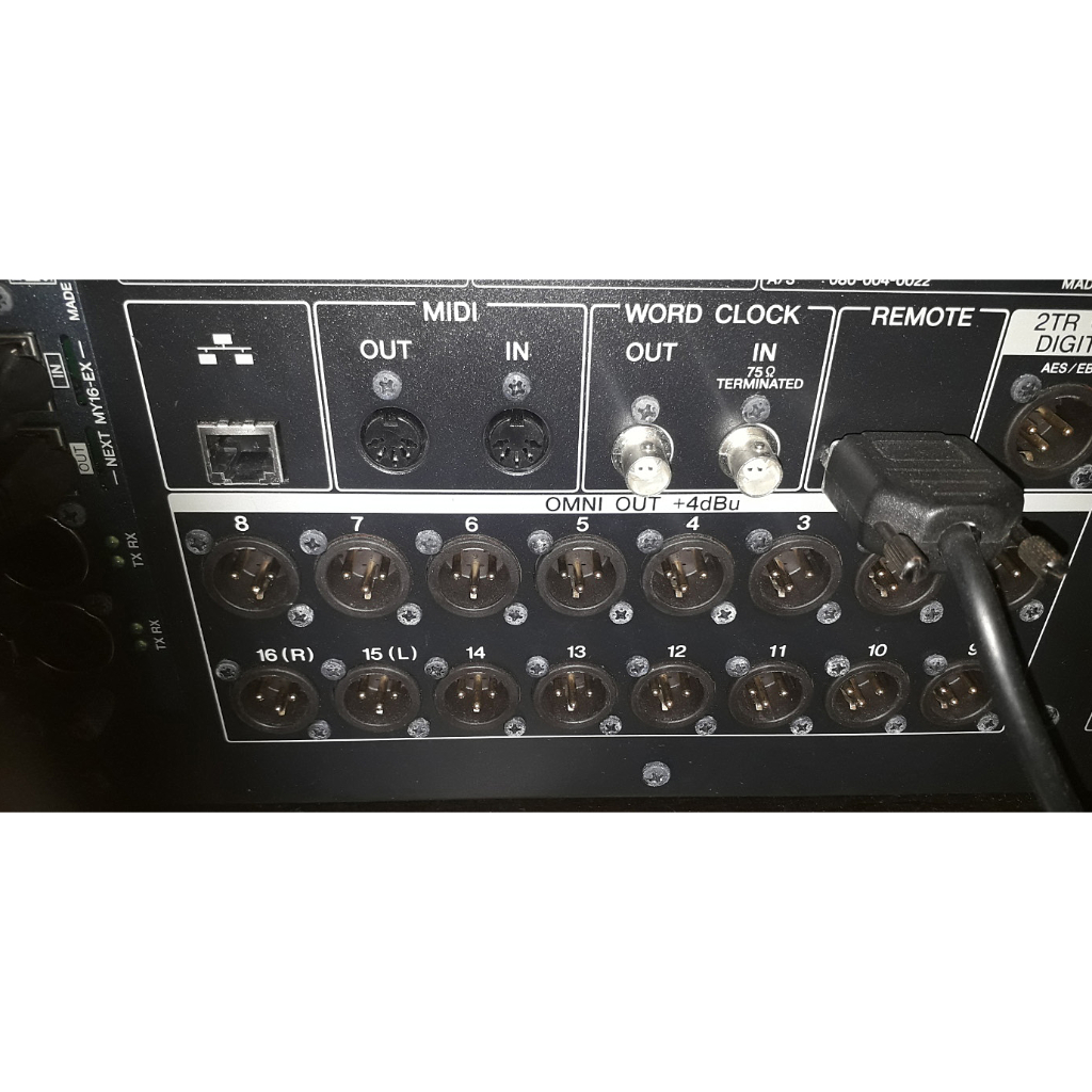 Used Yamaha M7CL 48 and 3 cards Ethersound for sale