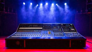 Yamaha Rivage PM5 digital mixing console in touring configuration