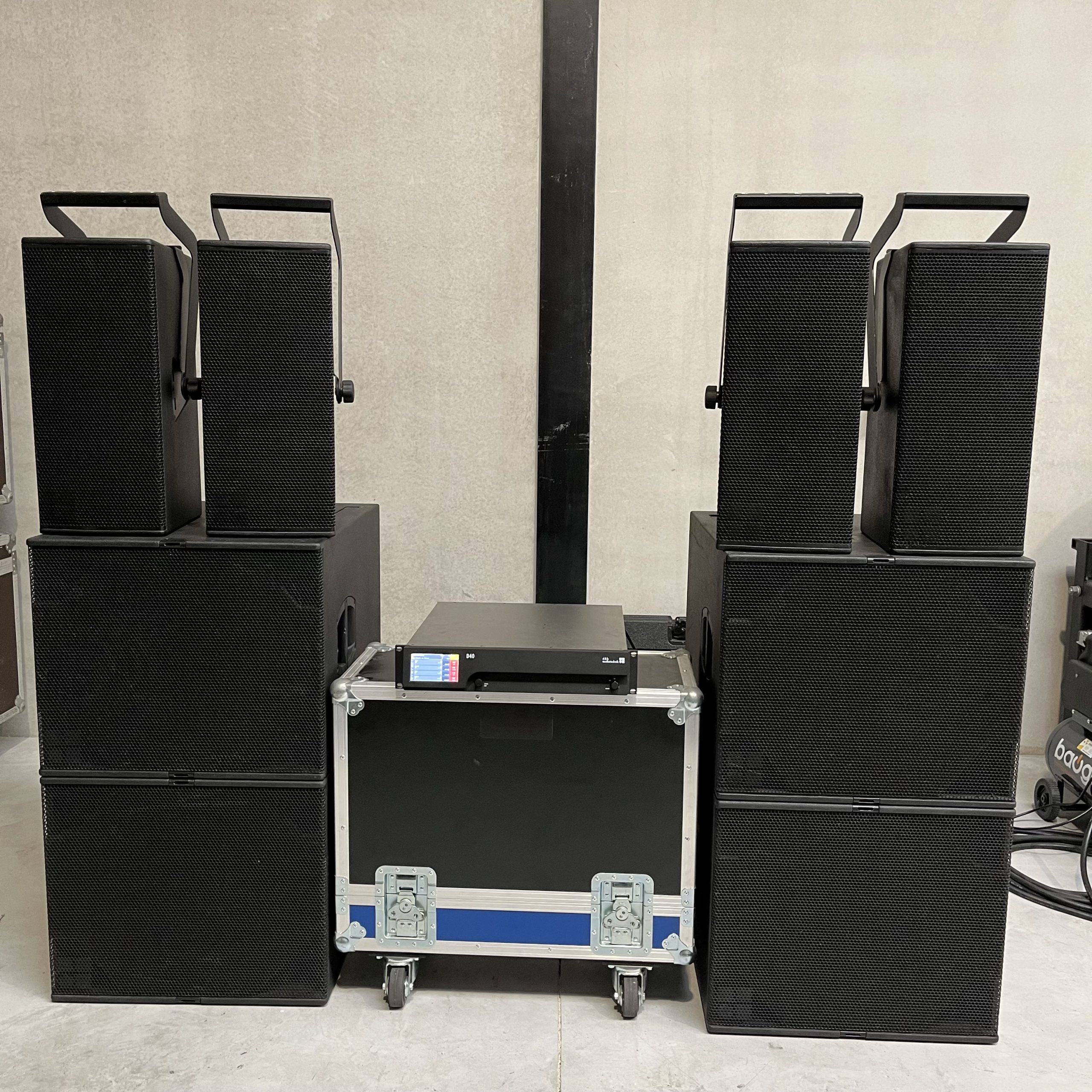 Used d&b Audiotechnik D40, V7P and B6-SUB package for sale