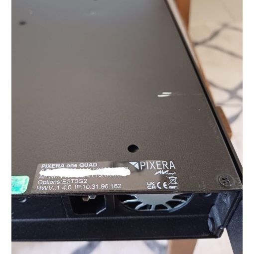 Used PIXERA one Quad - Media Server (1 RU) for sale