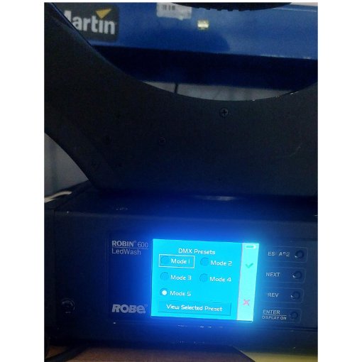 Used Robe 600 LED Wash Set for sale