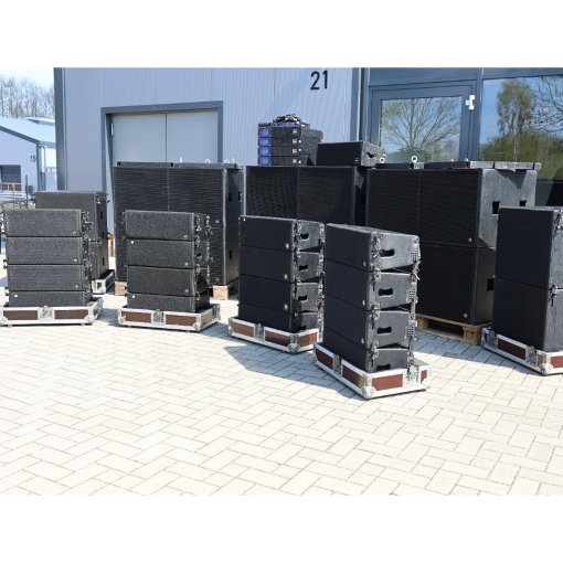 Used Coda Audio LA8 Line Array LA8 Sub, PW418 Package for sale