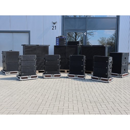 Used Coda Audio LA8 Line Array LA8 Sub, PW418 Package for sale