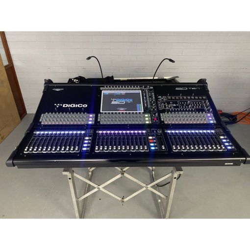 Used Digico SD10, SD Rack (56/32/8AES), 2x 150m HMA Optocore package for sale