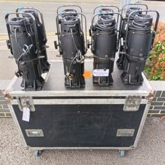 Used 8x Source Four 575w 36° (Case 10) for sale