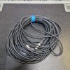 Used 3 Pin XLR Male to XLR Female Microphone Lead, 30m Nickel for sale