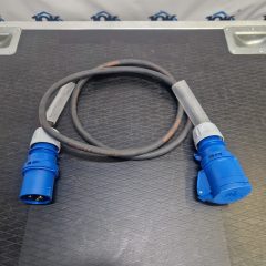 Used 16 Amp 3 Pin 230V IP44 2.5mm² H07RN-F Extension Cable 2 Metre for sale