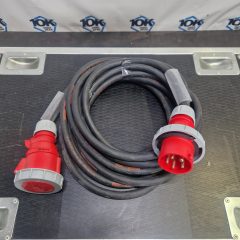 Used 32 Amp 5 Pin 400V IP67 6mm² H07RN-F Extension Lead 10 Metre for sale