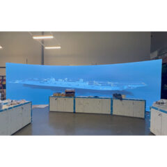 Used Mirackle P2.5 Indoor Curved LED Video Wall System for sale