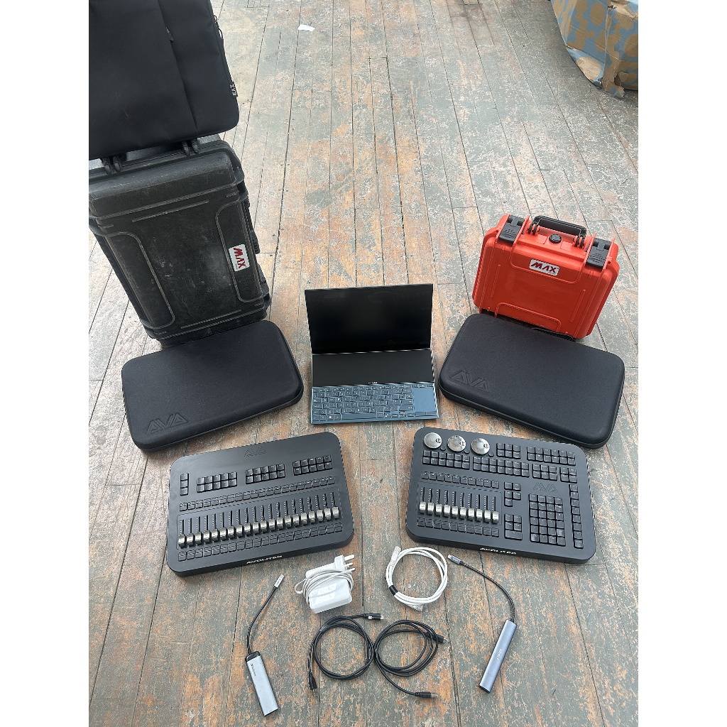 Used Avolites T3 and Wing Complete Programming Package for sale