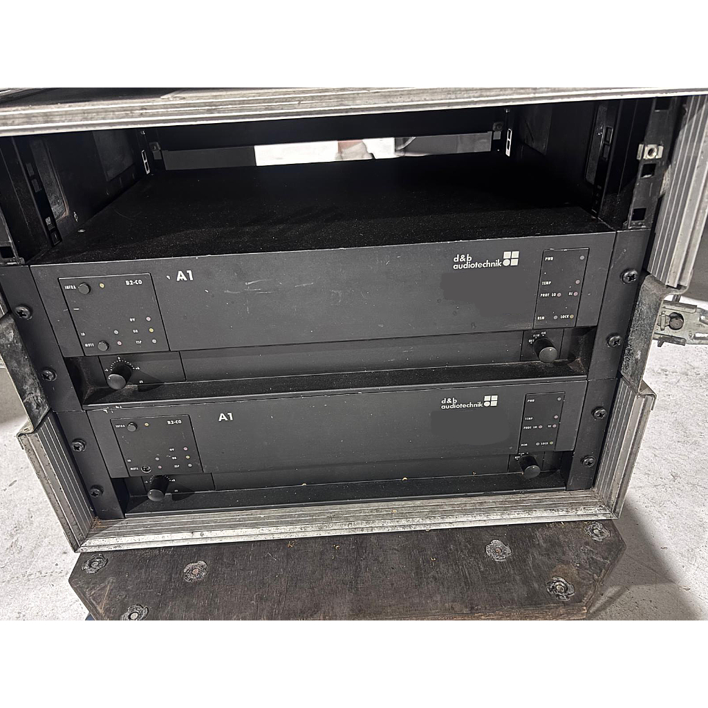 Used d&b Audiotechnik B2 Subs and D&B A1 Amps Package for sale