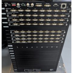 Used Lightware MX-FR65R 65x65 Crosspoint MX Modular Digital Router Frame for sale