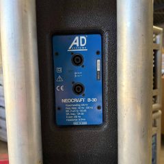 Used AD Systems NEOcraft Sound System for sale