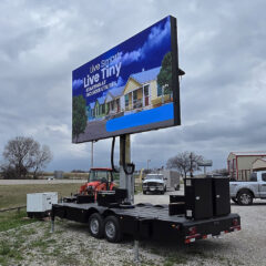 Used TURNKEY 2023 Mobile LED Screen Trailer for sale