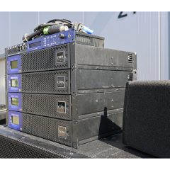 Used Coda Audio LA8 Line Array LA8 Sub, PW418 Package for sale