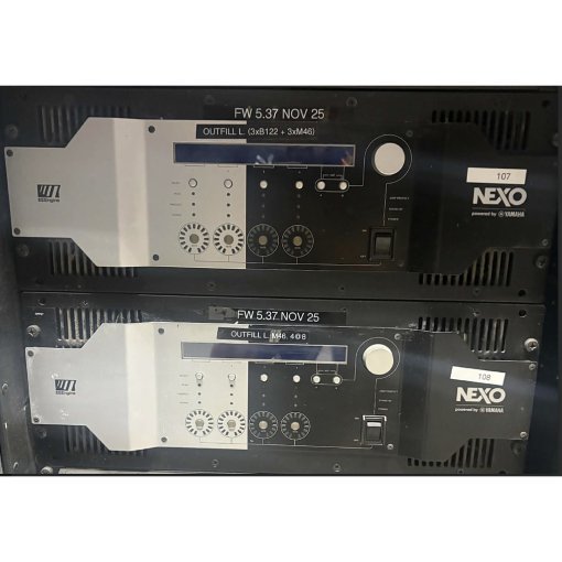 Used Nexo P12 and Nexo NXAMP4x4 for sale