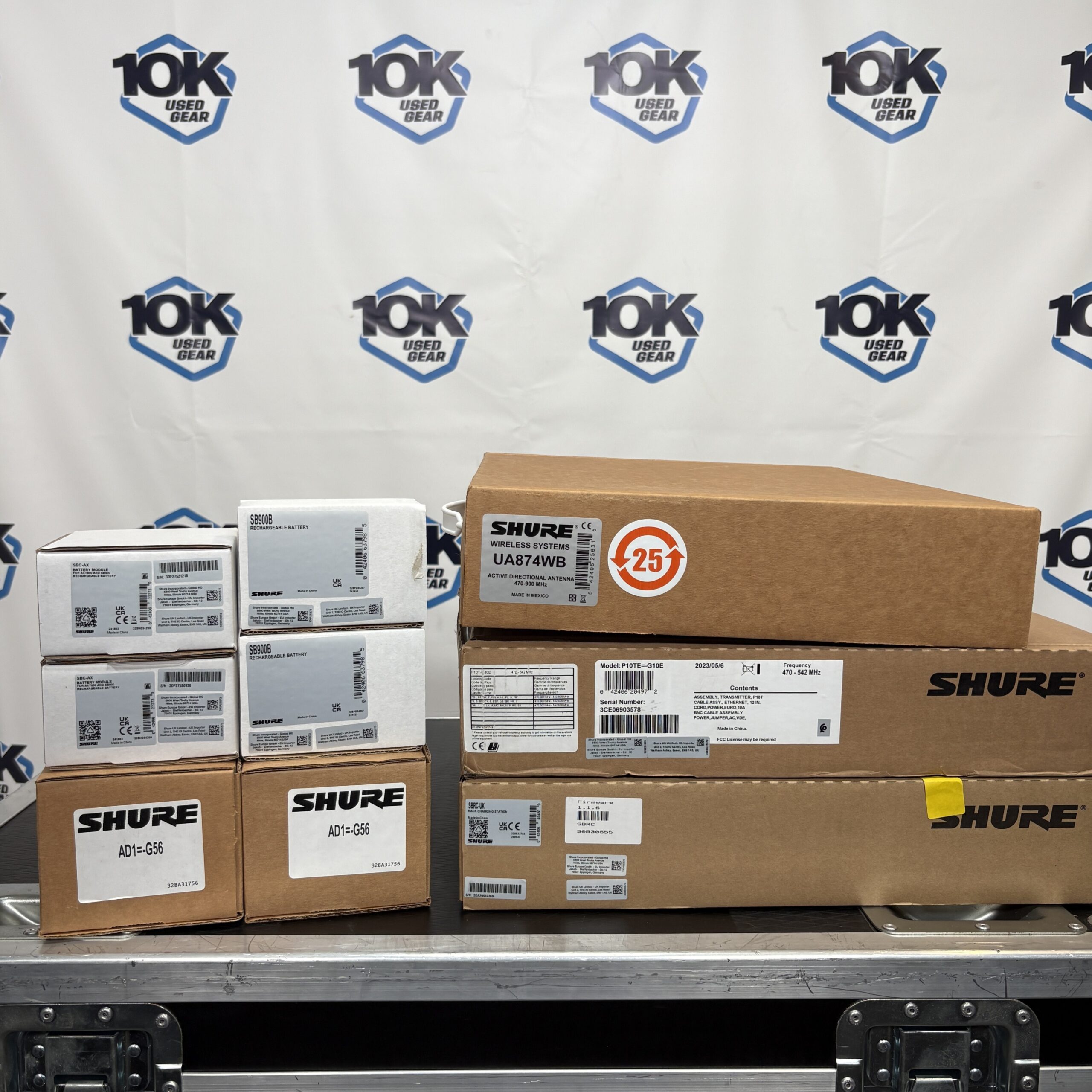 Used Shure Axient Quad Receiver Package for sale
