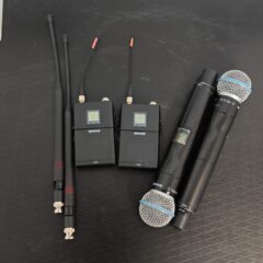 Used Shure UR4D J5E set for sale