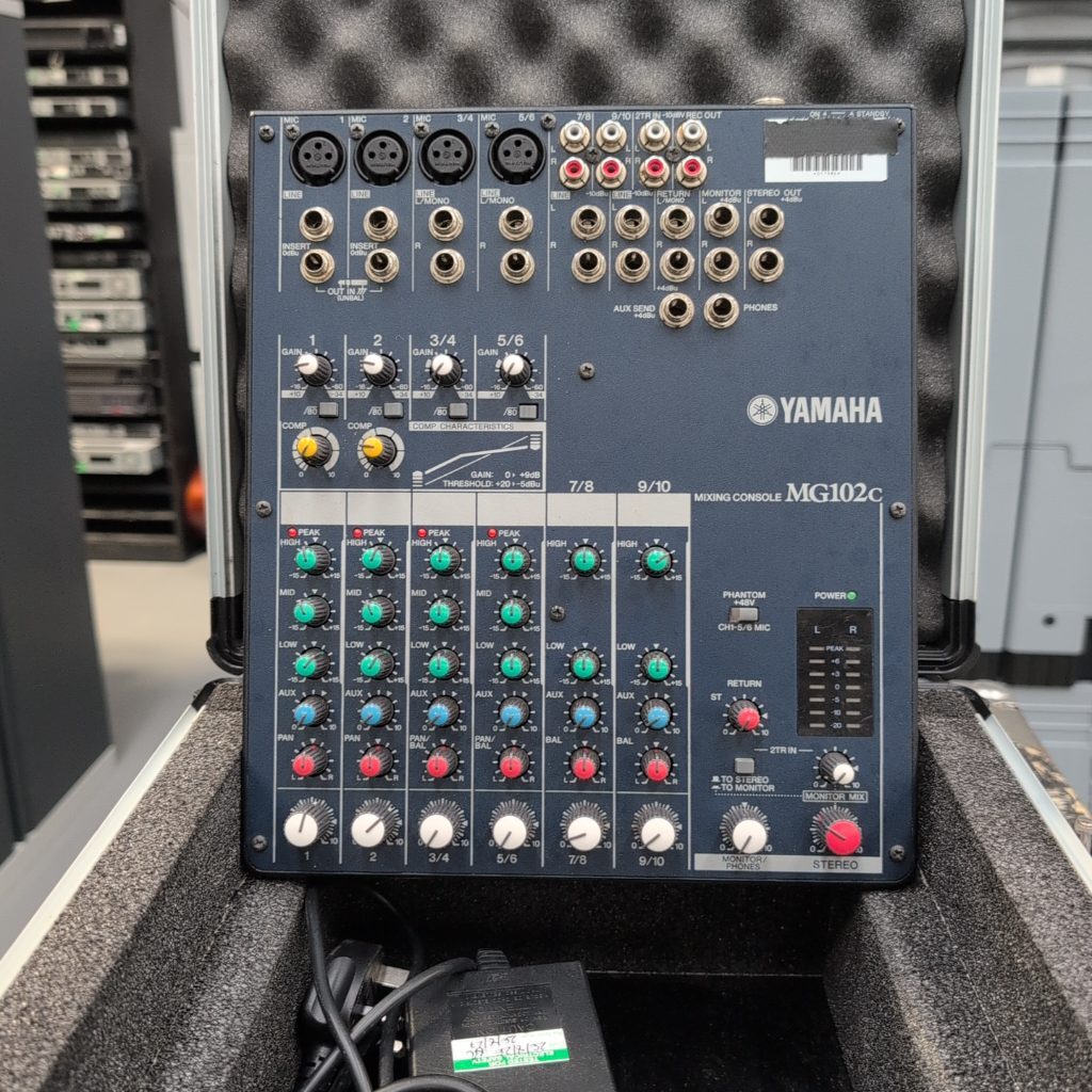Used Yamaha MG102C 10-Channel Analog Mixing Console for sale