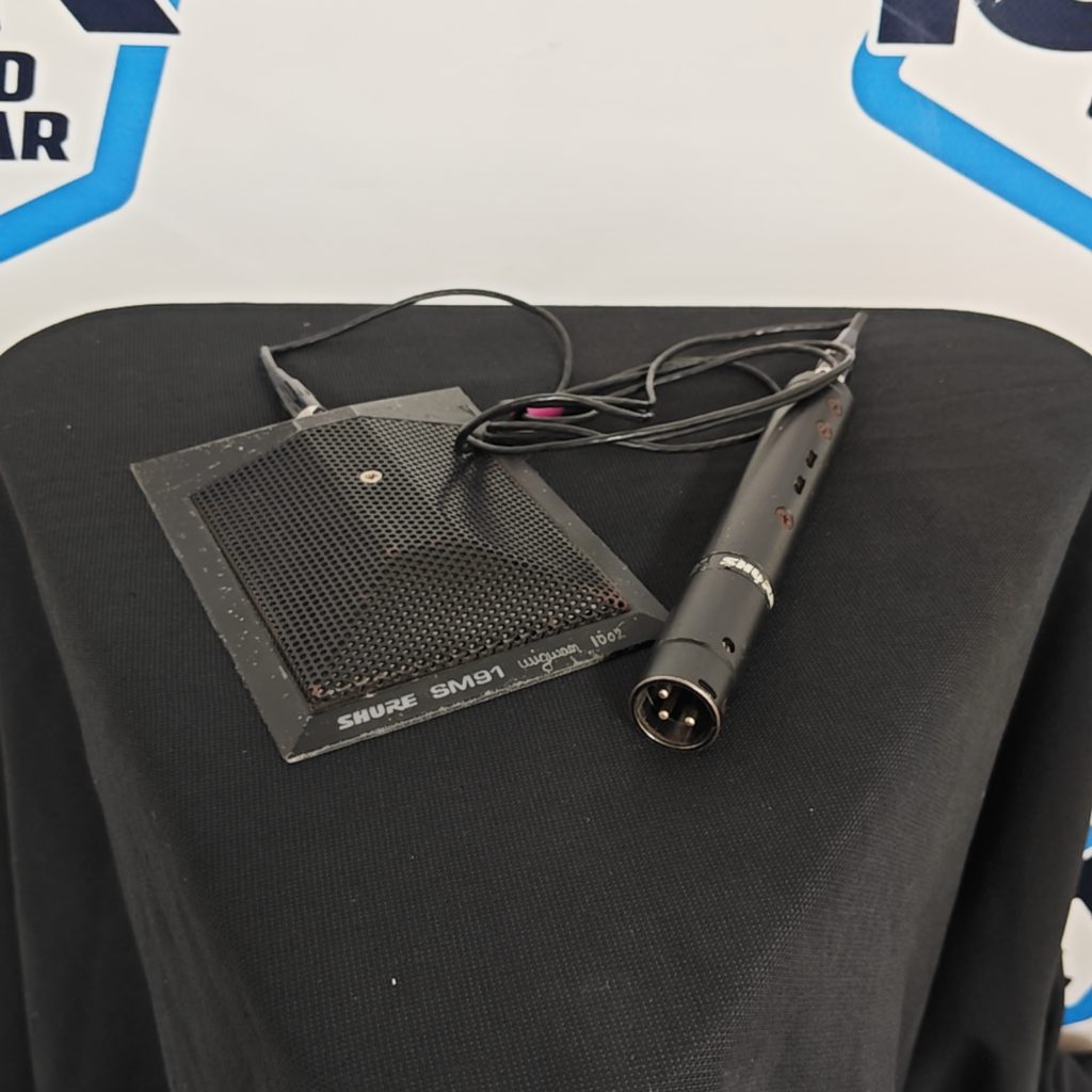 Used Shure SM91 Cardioid Condenser Boundary Microphone for sale