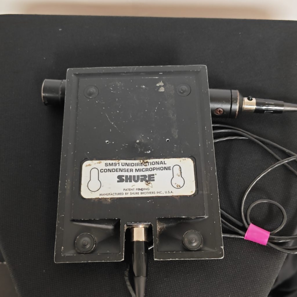 Used Shure SM91 Cardioid Condenser Boundary Microphone for sale