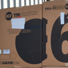 Used RCF TTL-6AS (Brand new in boxes) for sale