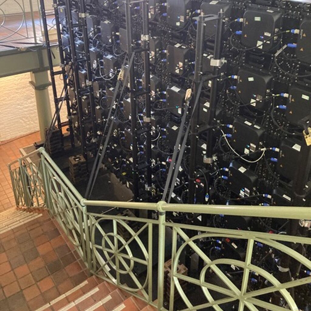 Used AOTO LED Video Wall 6m x 3.5m for sale
