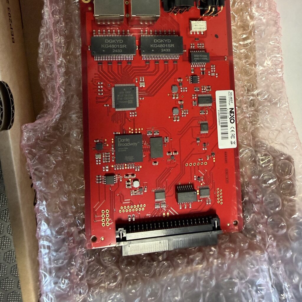 Used Nexo NXAEDT - DANTE CARD for NXAMP MK2 for sale